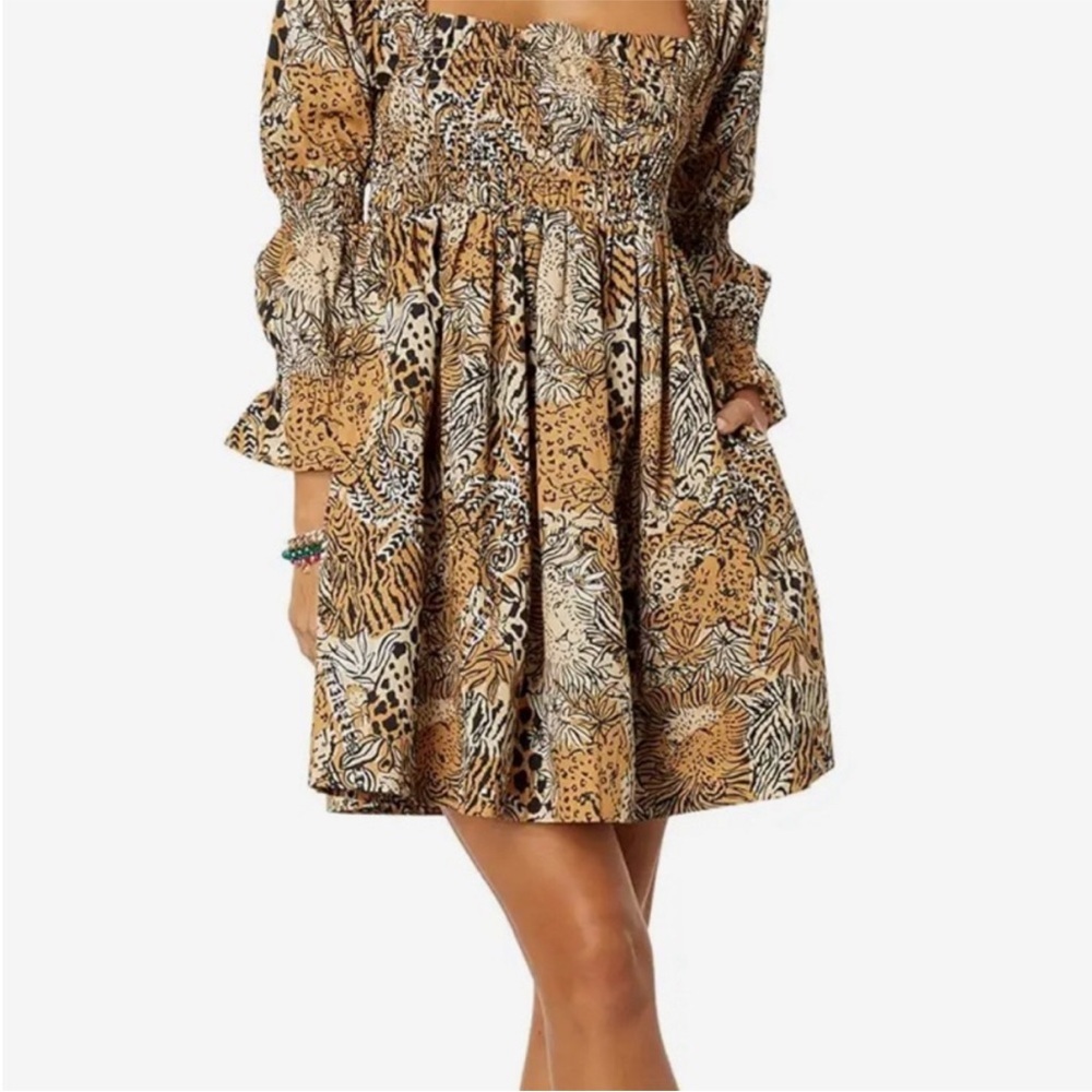 NWT Lilly Pulitzer Women's Beyonca Long Sleeve Dress large - Picture 3 of 8